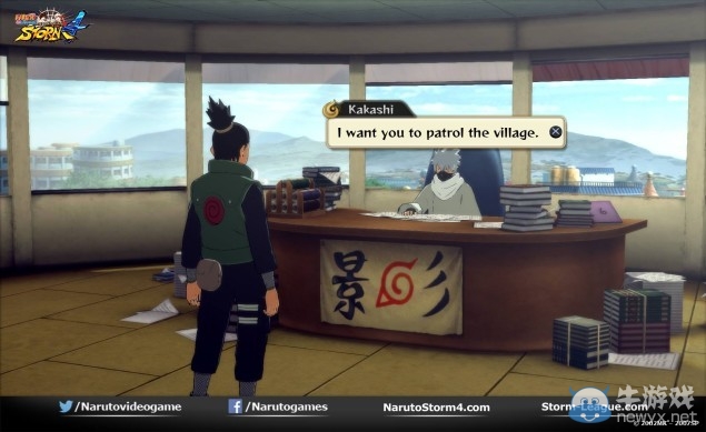 《火影忍者疾風傳：究極忍者風暴4》鹿丸傳DLC截圖 發售日公布