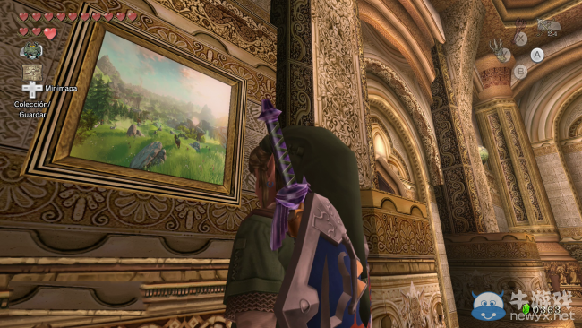 《塞爾達(dá)傳說：黃昏公主HD》彩蛋 游戲中的游戲截圖