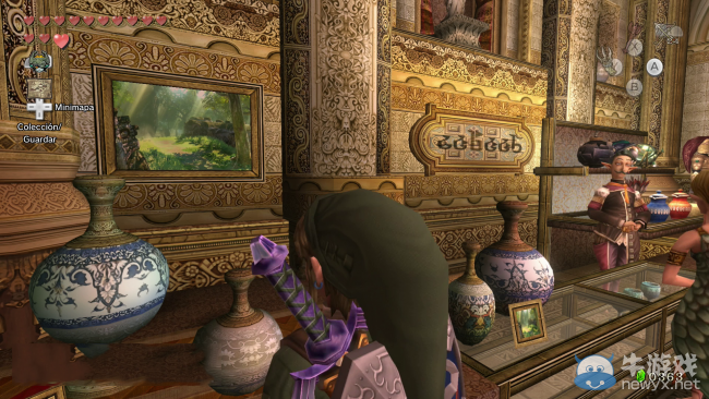 《塞爾達(dá)傳說：黃昏公主HD》彩蛋 游戲中的游戲截圖