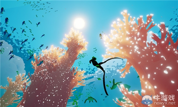 治愈戲游戲《ABZU》新截圖公布 探索美麗深海