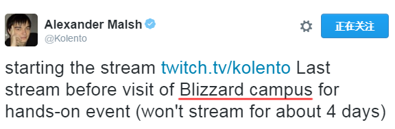 暴雪召開秘密聚會(huì) 國(guó)外眾職業(yè)選手受邀