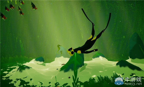 治愈戲游戲《ABZU》新截圖公布 探索美麗深海