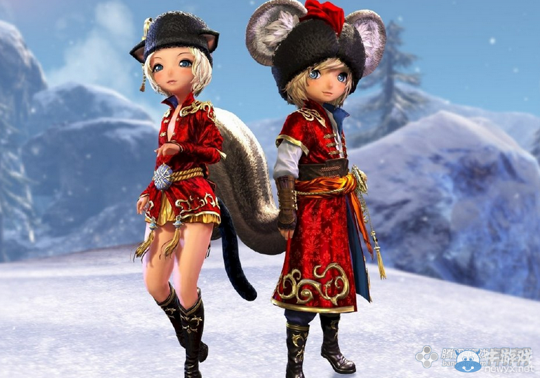 劍靈俄服專屬時裝展示 濃濃的名族色彩感