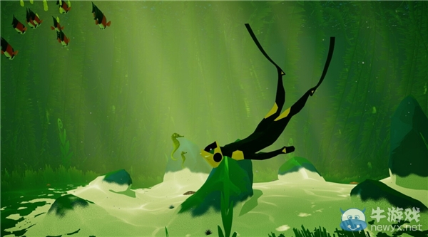治愈新游《ABZU》最新截圖 探索神秘的海底世界