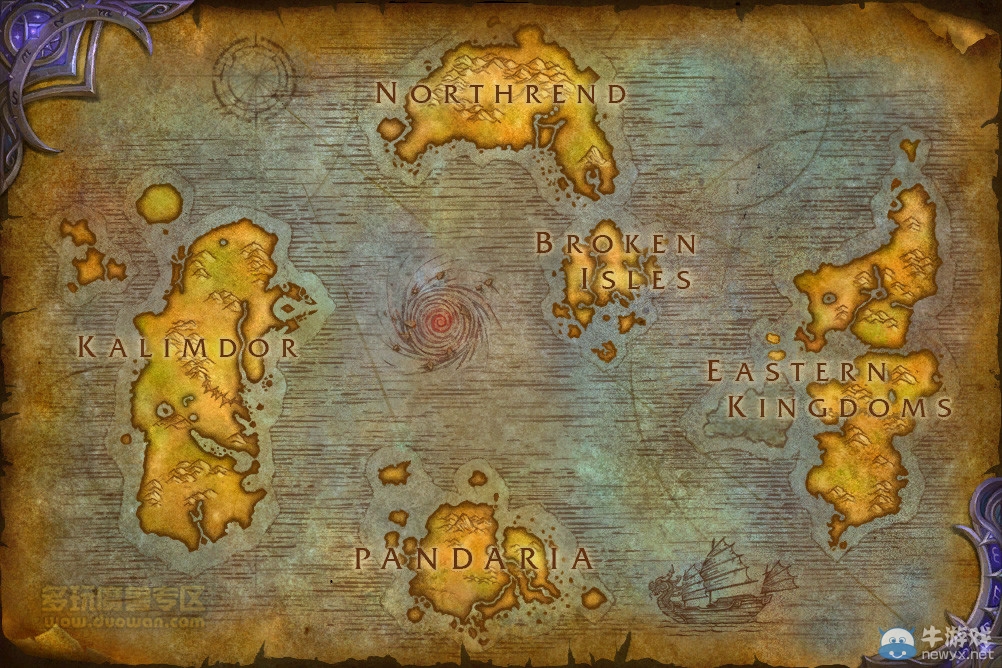 隱藏著新資料片 7.0艾澤拉斯新地圖解析