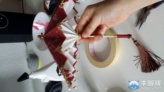 天香妹子制作周邊精致紅傘