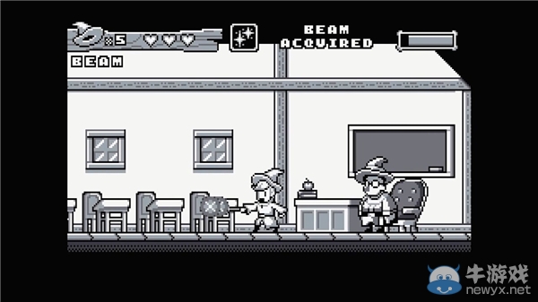 2D黑白像素動作游戲《莫伊拉》通過STEAM青睞之光