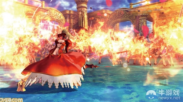 《Fate/Extella》首批截圖公布 紅衣saber殺爆全場(chǎng)