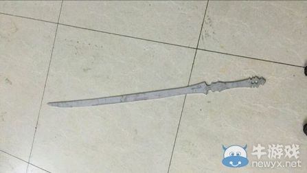 高手在民間 劍靈玩家自制的鬼天劍 重量達20斤