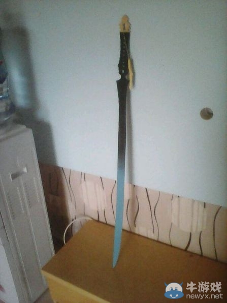 高手在民間 劍靈玩家自制的鬼天劍 重量達20斤