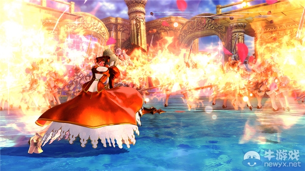 妹子注意別走光呀《Fate/EXTELLA》最新截圖欣賞