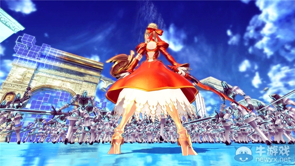 妹子注意別走光呀《Fate/EXTELLA》最新截圖欣賞