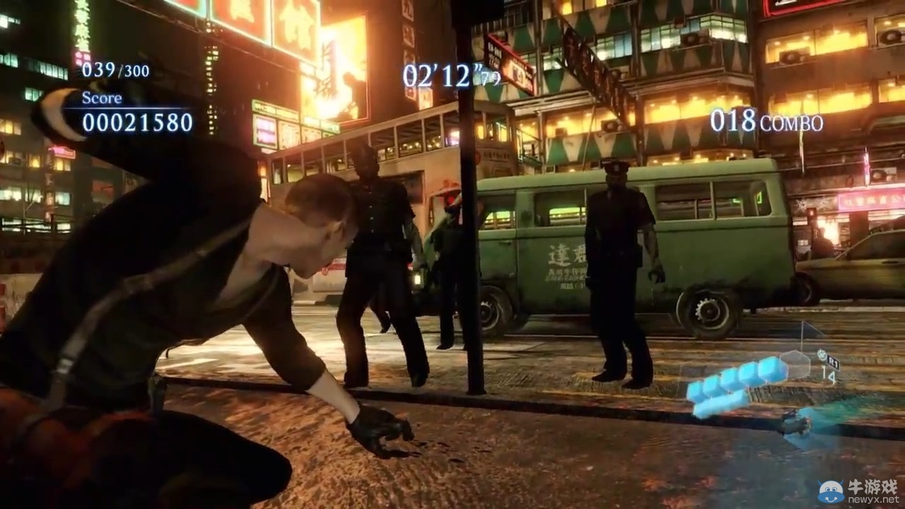 PS4版《生化危機(jī)6》游戲演示 橫掃喪尸