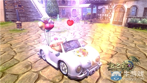 《龍之谷》新版本帶來甜蜜婚車新坐騎