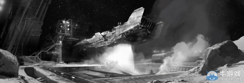 太空對戰(zhàn)游戲《死星（Dead Star）》藝術(shù)概念圖