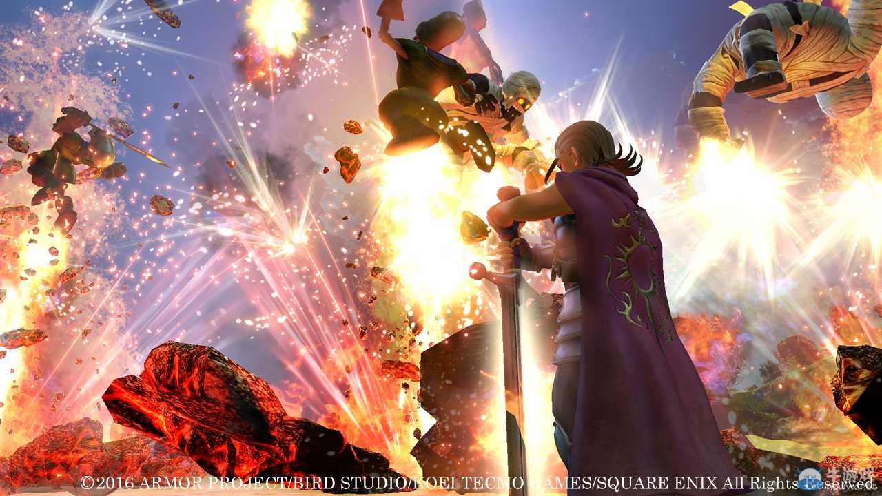 《勇者斗惡龍：英雄2》最新截圖 王子與戰(zhàn)斧御姐登場！