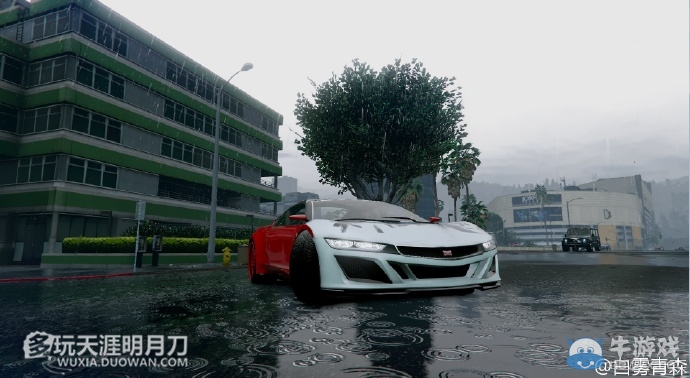 《天涯明月刀》城會(huì)玩系列 天刀玩家為女神GTA5改豪車