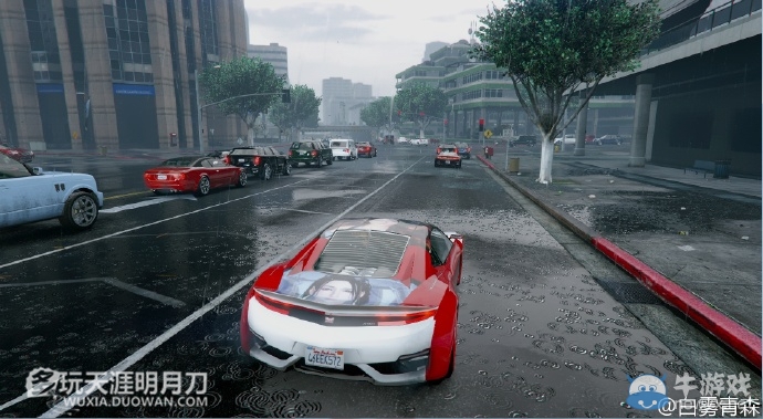 《天涯明月刀》城會(huì)玩系列 天刀玩家為女神GTA5改豪車