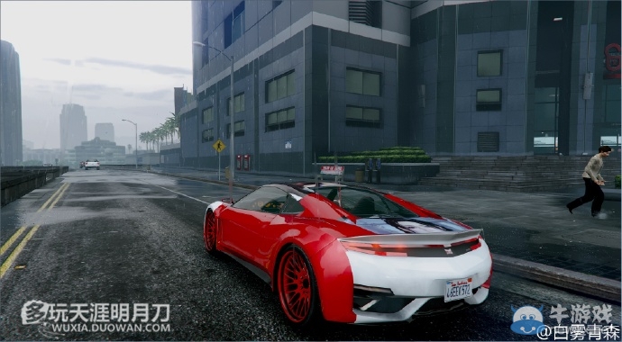 《天涯明月刀》城會(huì)玩系列 天刀玩家為女神GTA5改豪車