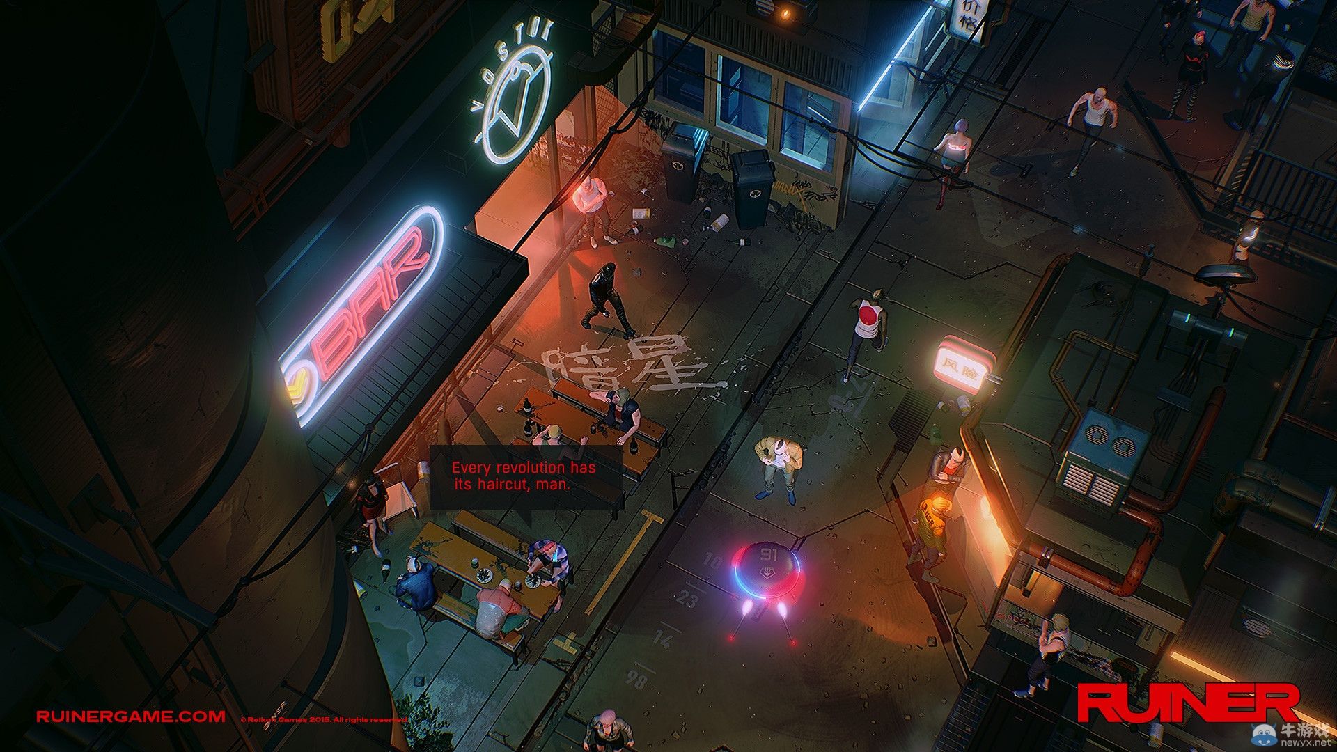 俯視角游戲《RUINER》宣傳片 濃濃的賽博朋克風