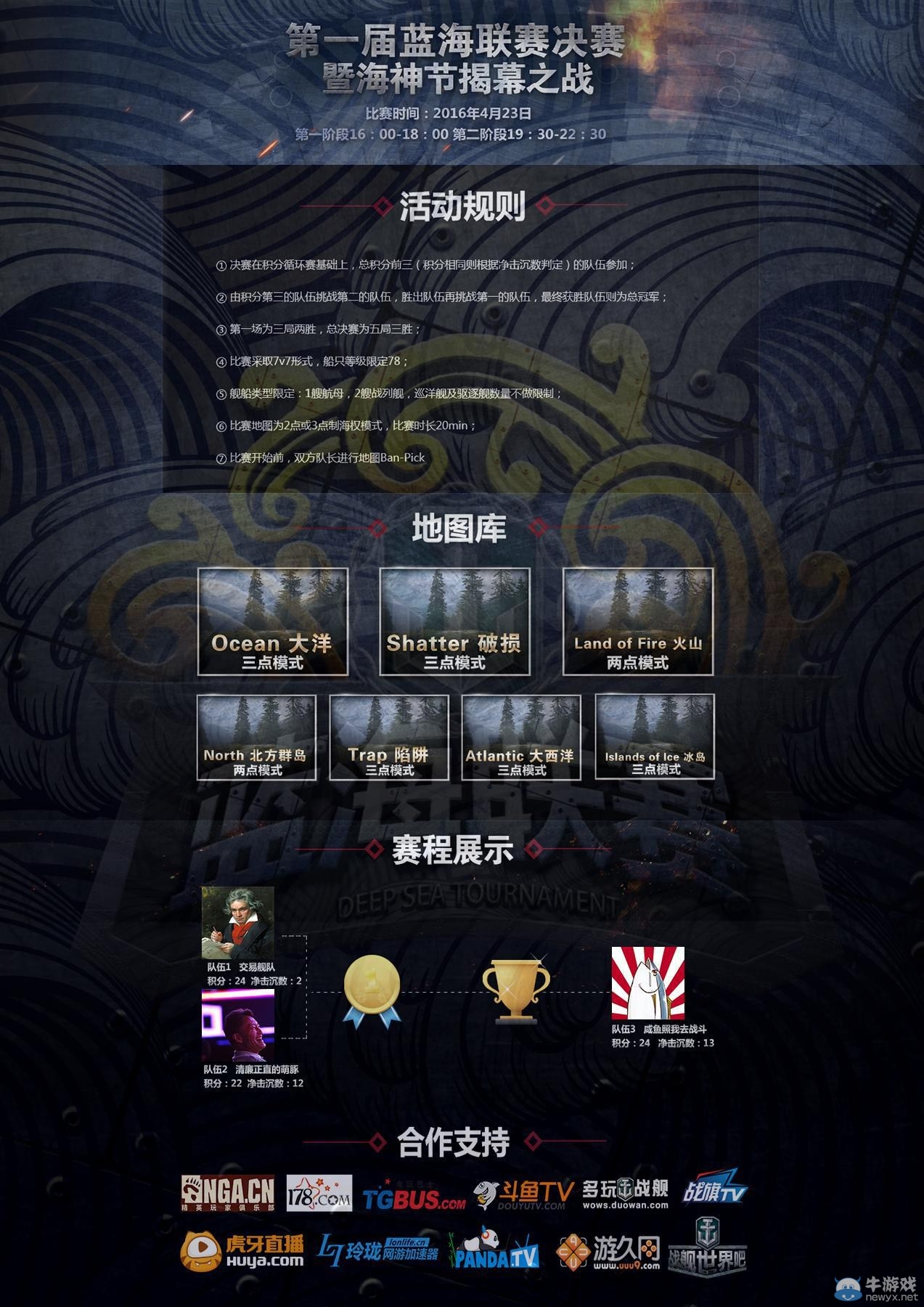 戰艦世界最后的角斗：藍海聯賽決賽帷幕拉開！