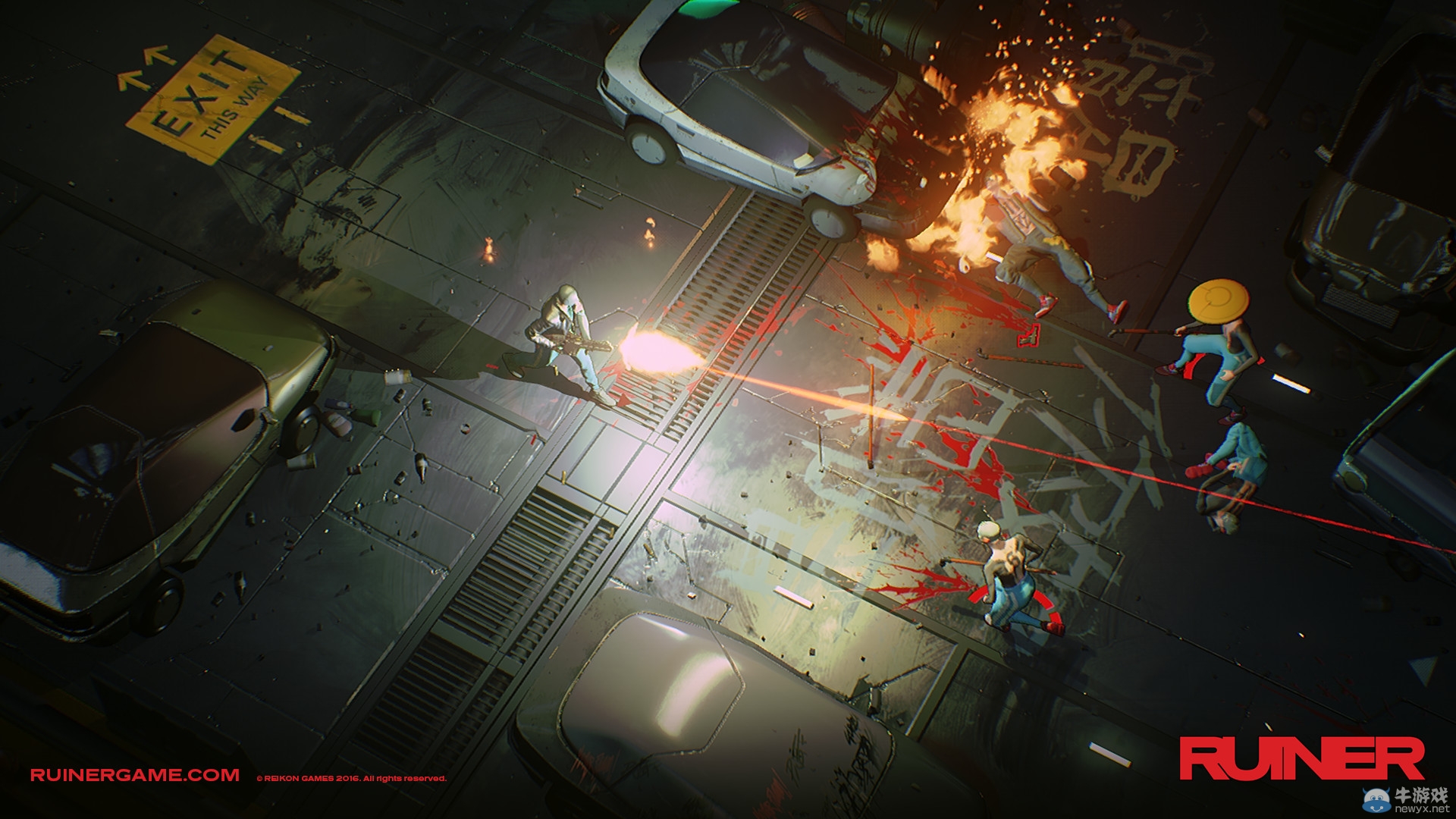 俯視角游戲《RUINER》宣傳片 濃濃的賽博朋克風