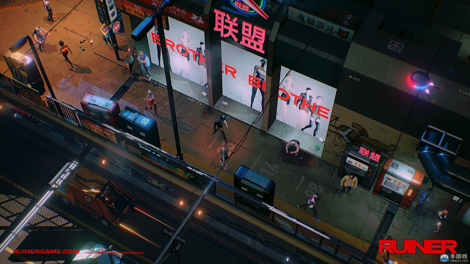俯視角游戲《RUINER》宣傳片 濃濃的賽博朋克風