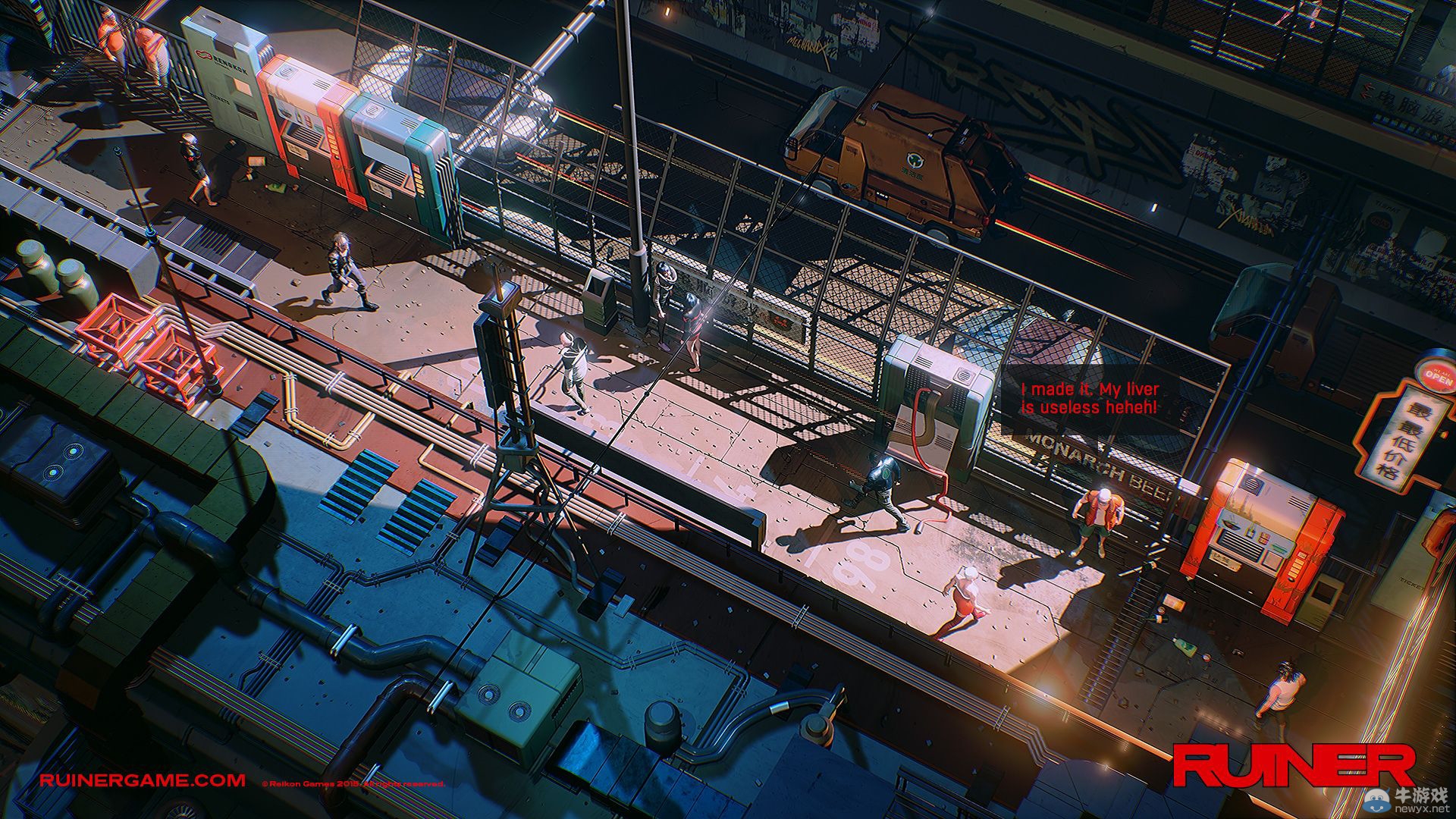 俯視角游戲《RUINER》宣傳片 濃濃的賽博朋克風