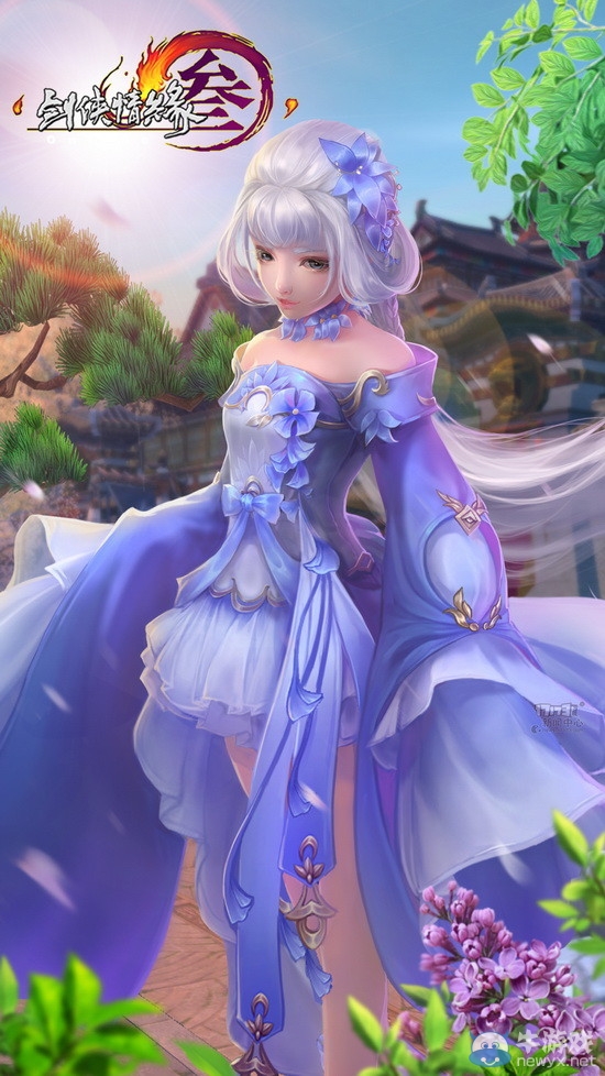 《劍網(wǎng)3》晚春新裝海報(bào)發(fā)布 君子如玉&皇家雍容