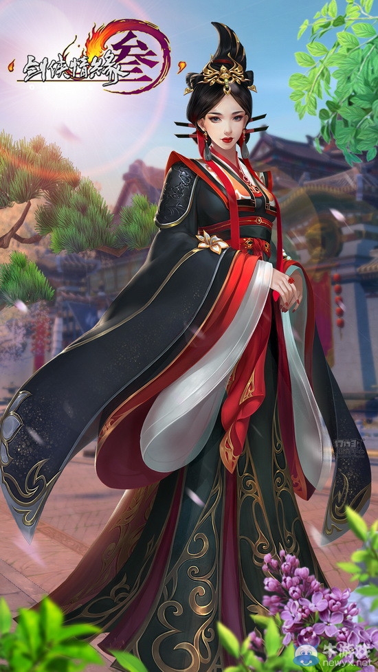 《劍網(wǎng)3》晚春新裝海報(bào)發(fā)布 君子如玉&皇家雍容