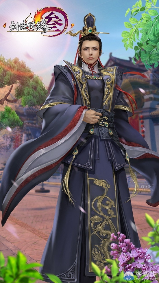《劍網(wǎng)3》晚春新裝海報(bào)發(fā)布 君子如玉&皇家雍容