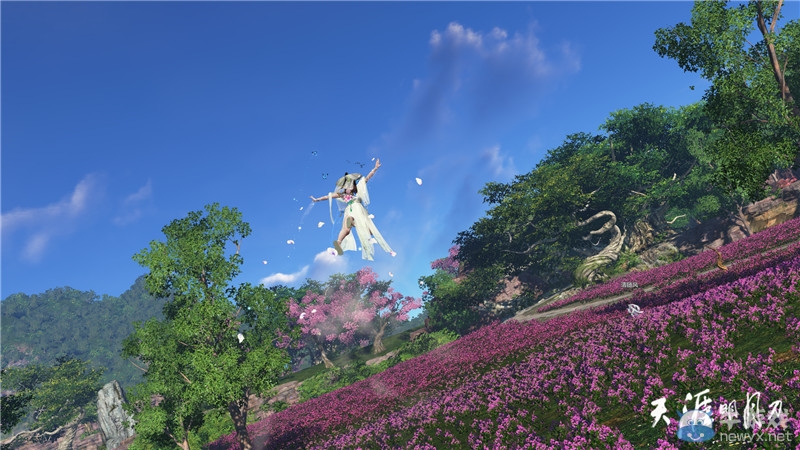 聽(tīng)風(fēng)賞花看天涯，天刀花朝節(jié)唯美盛景驚艷江湖