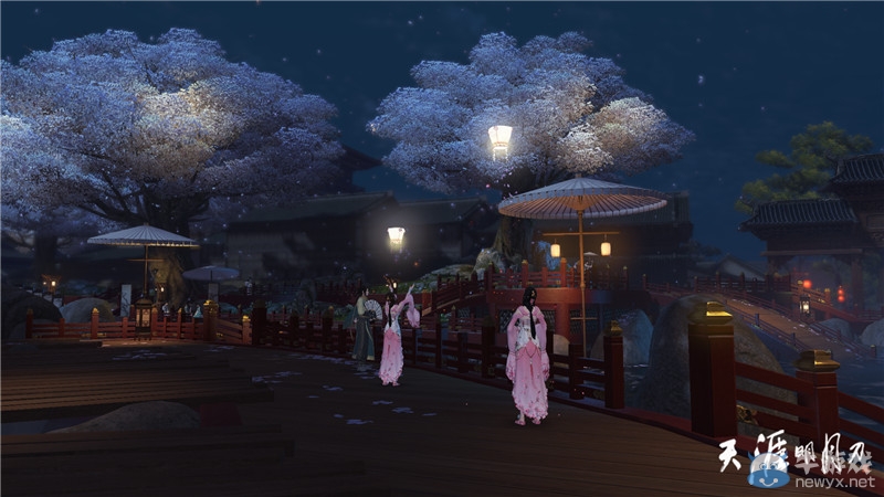 聽(tīng)風(fēng)賞花看天涯，天刀花朝節(jié)唯美盛景驚艷江湖