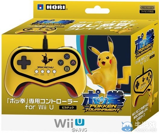 Wii U《口袋鐵拳》皮卡丘主題手柄6月開賣