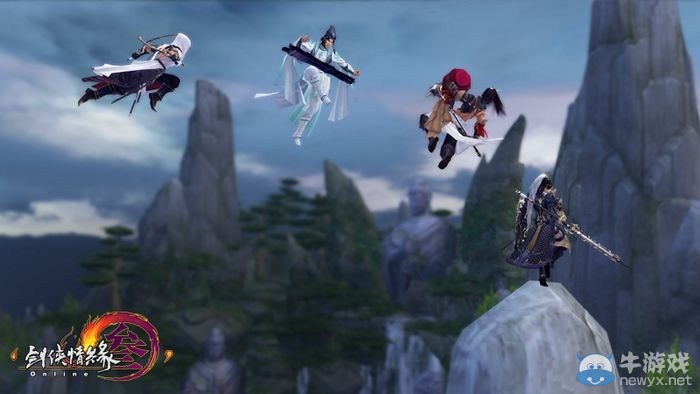 《劍網3》壯志凌云今日公測 全門派跟寵&輕功2.0開放