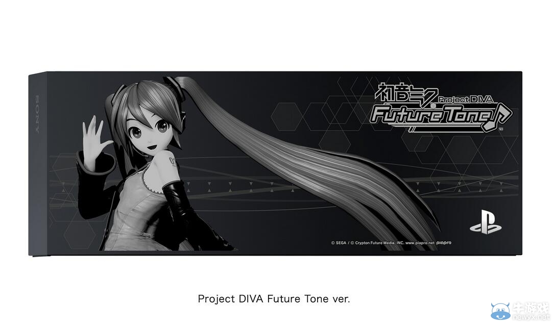 索尼推《初音未來：歌姬計劃》限定刻印PS4主機