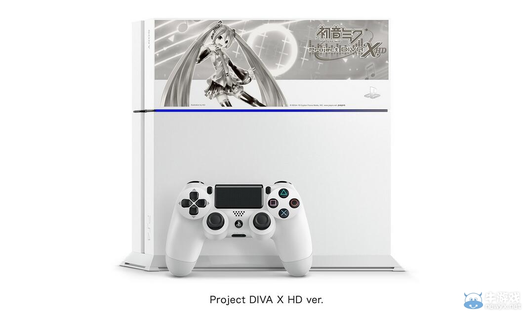 索尼推《初音未來：歌姬計劃》限定刻印PS4主機