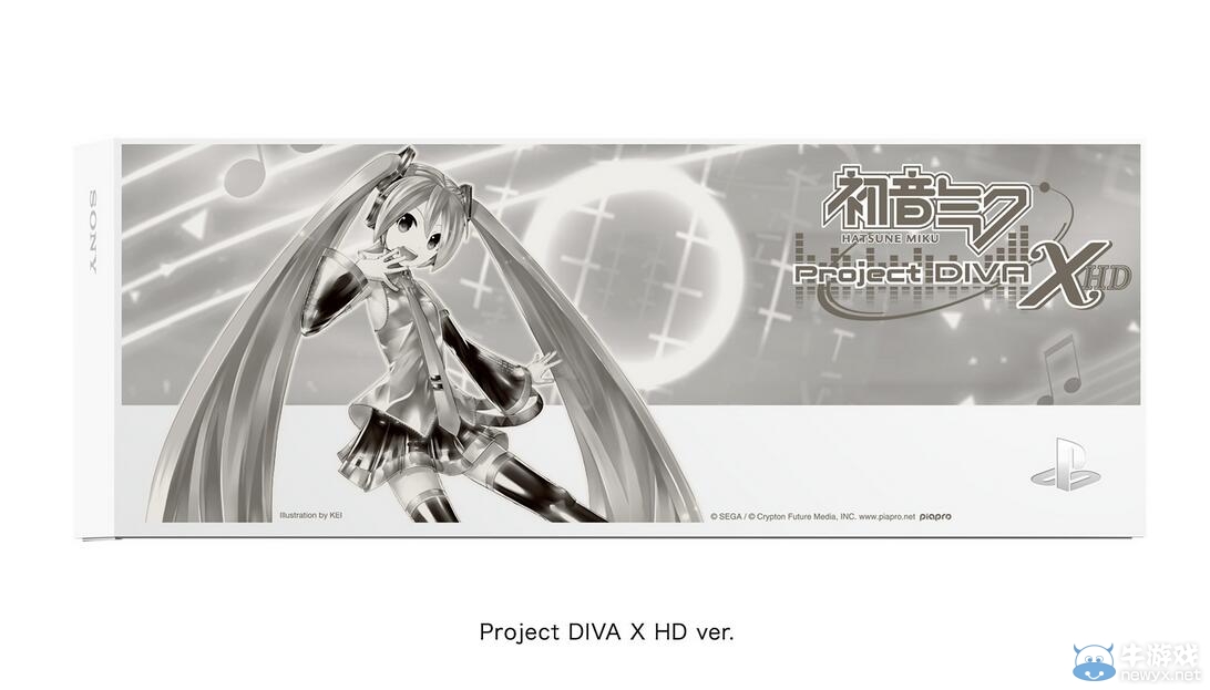 索尼推《初音未來：歌姬計劃》限定刻印PS4主機