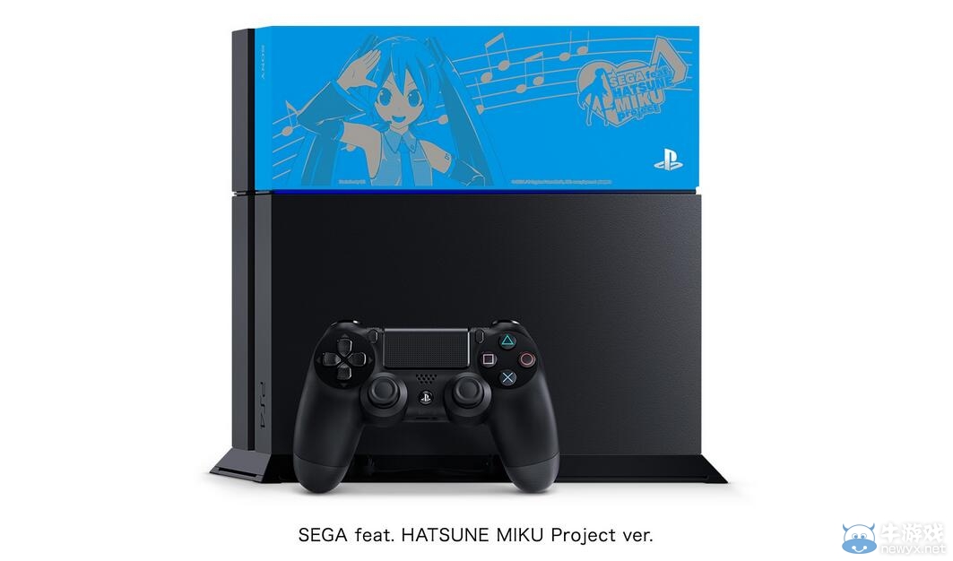索尼推《初音未來：歌姬計劃》限定刻印PS4主機