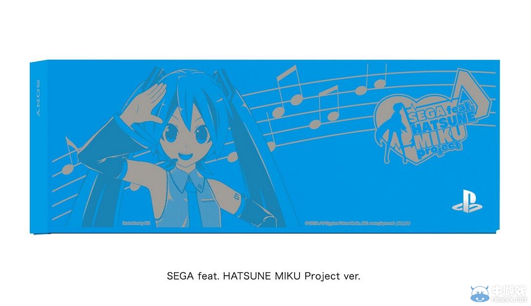 索尼推《初音未來：歌姬計劃》限定刻印PS4主機