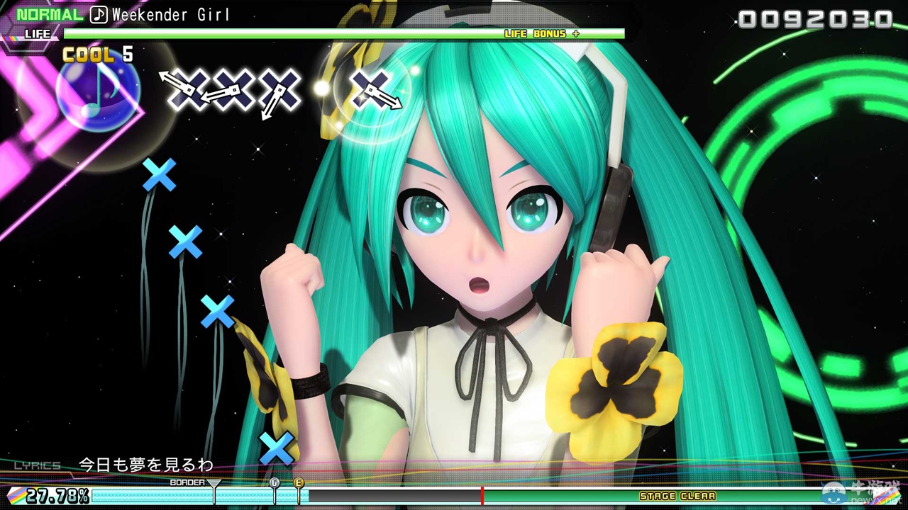 節(jié)奏動(dòng)作游戲《初音未來：歌姬計(jì)劃Future Tone》確定中文版   音樂玩家的最愛