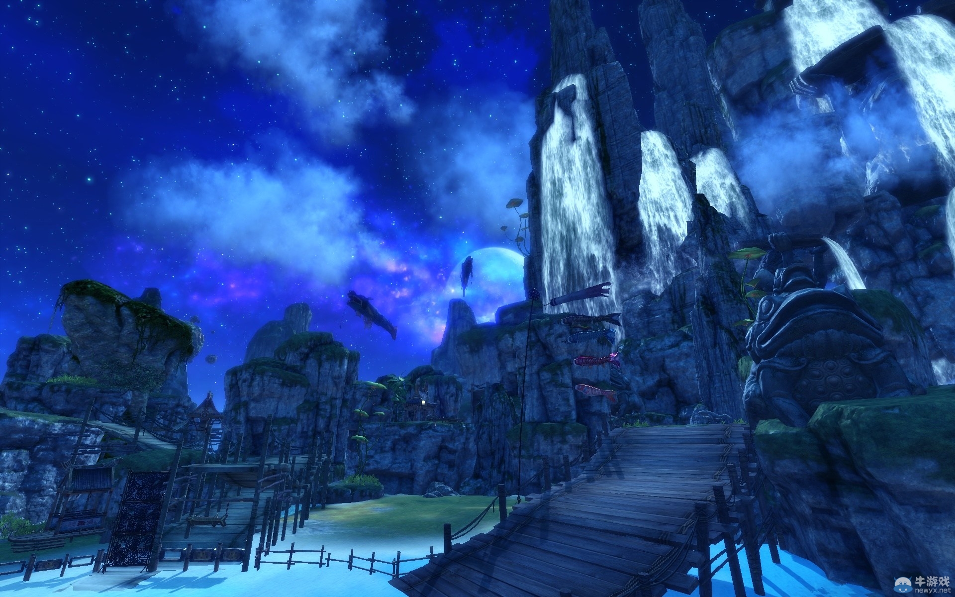 劍靈水月美如畫 全新戰場“白鯨湖”美圖欣賞