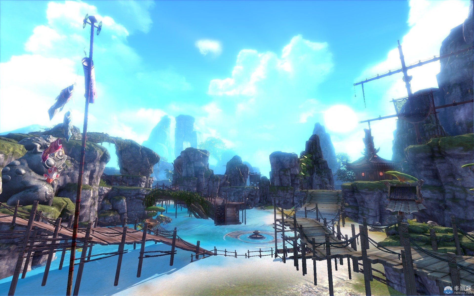 劍靈水月美如畫 全新戰場“白鯨湖”美圖欣賞