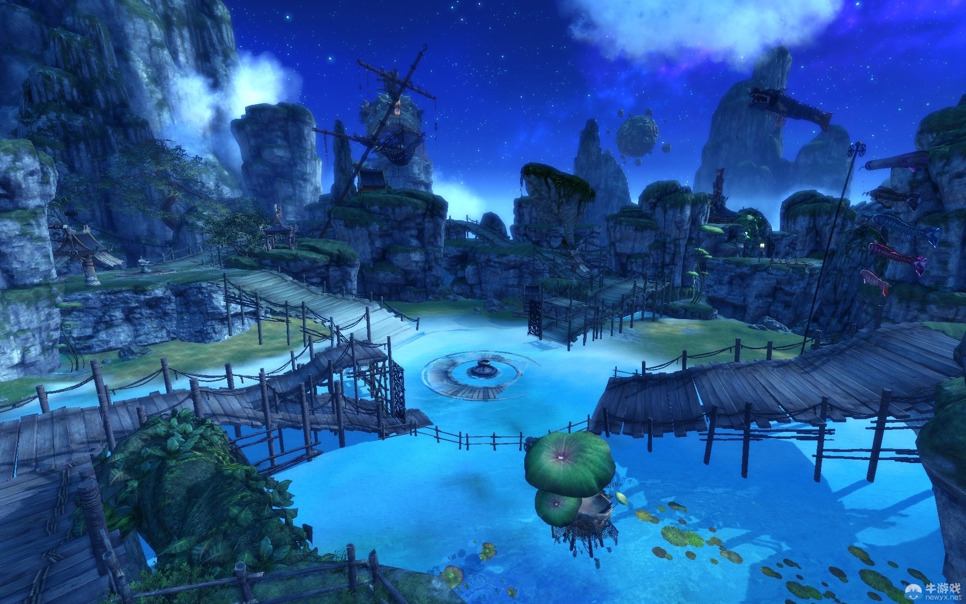 劍靈水月美如畫 全新戰場“白鯨湖”美圖欣賞