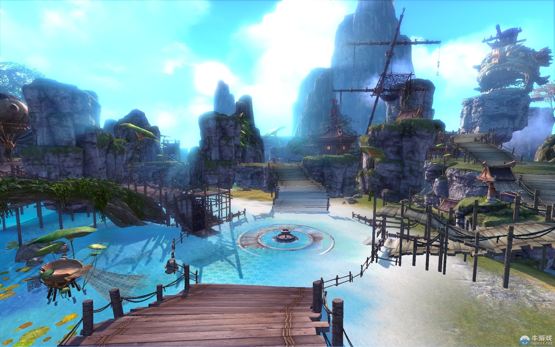 劍靈水月美如畫 全新戰場“白鯨湖”美圖欣賞