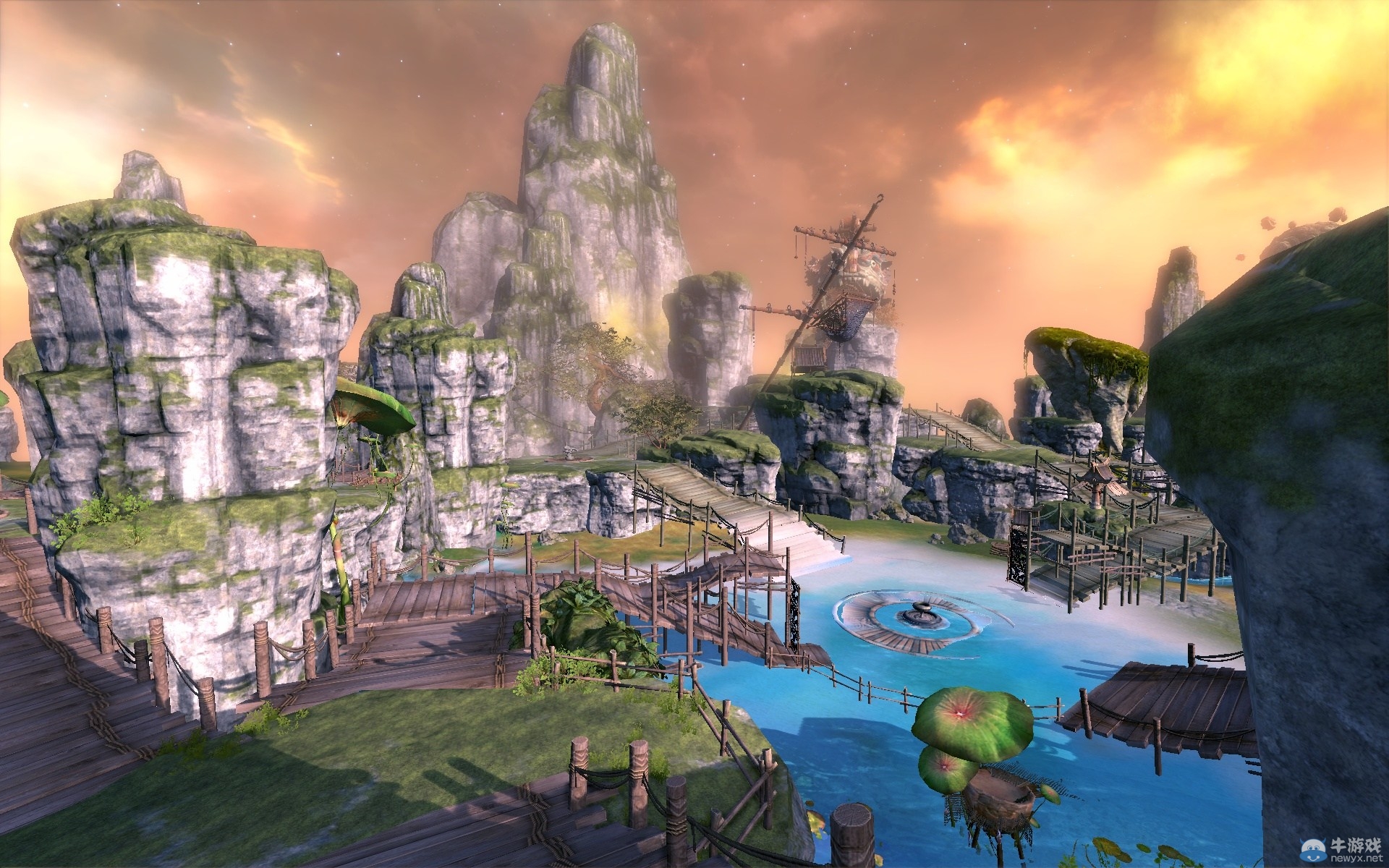 劍靈水月美如畫 全新戰場“白鯨湖”美圖欣賞