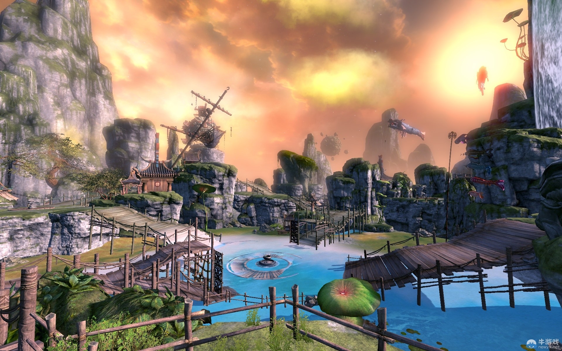 劍靈水月美如畫 全新戰場“白鯨湖”美圖欣賞