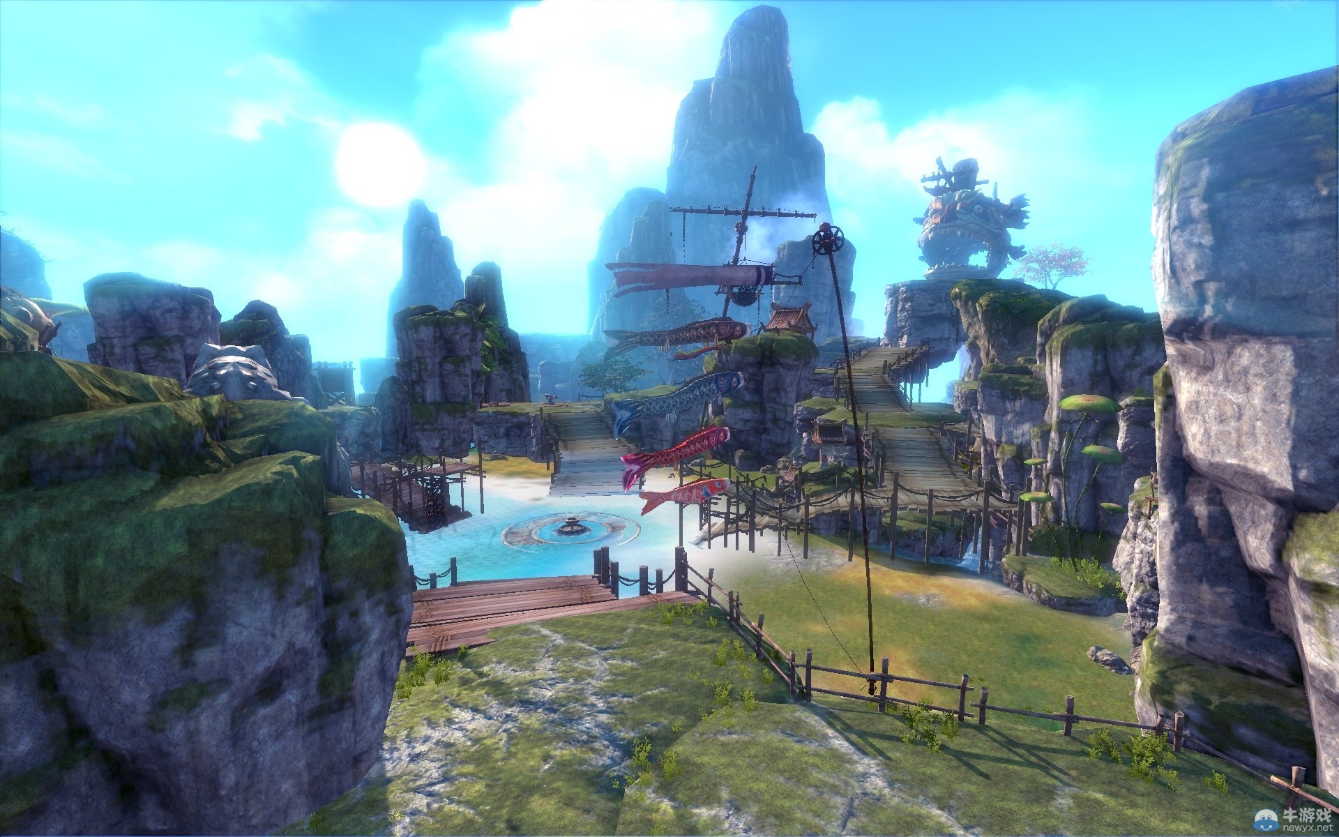 劍靈水月美如畫 全新戰場“白鯨湖”美圖欣賞