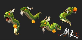 劍靈七月新增Q版中國龍寵物