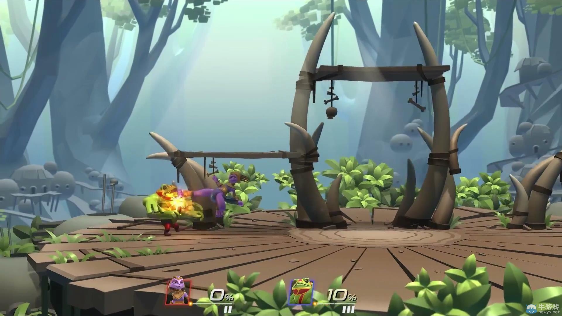 格斗新作《Brawlout》宣傳片發(fā)布 與《任天堂全明星大亂斗》相似